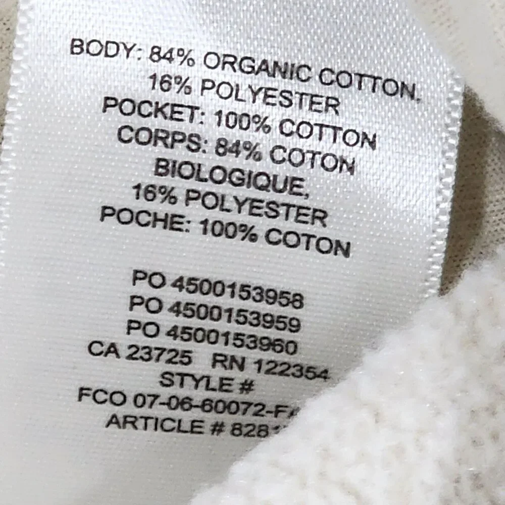 Wilfred Free Aritzia Comfort Cotton Sweatpant Shorts Cream Ivory Size X-Large